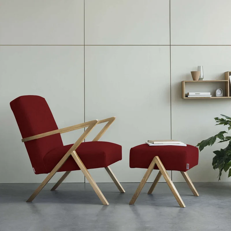 Retrostar Fußhocker - Wool Line