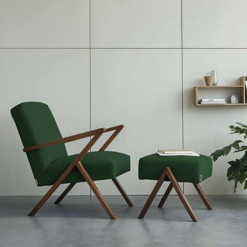 Retrostar Fußhocker - Wool Line