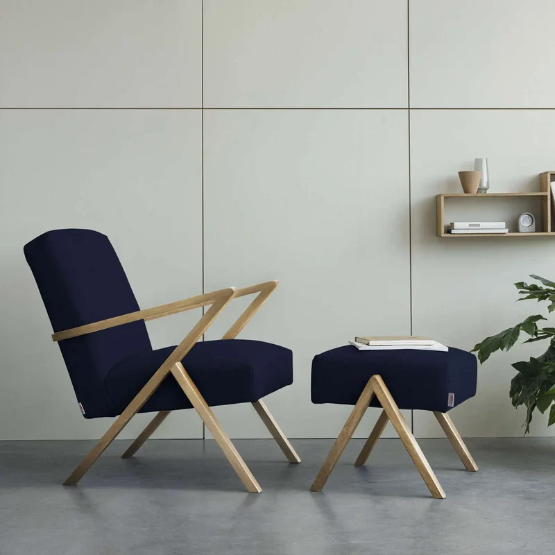 Retrostar Fußhocker - Wool Line