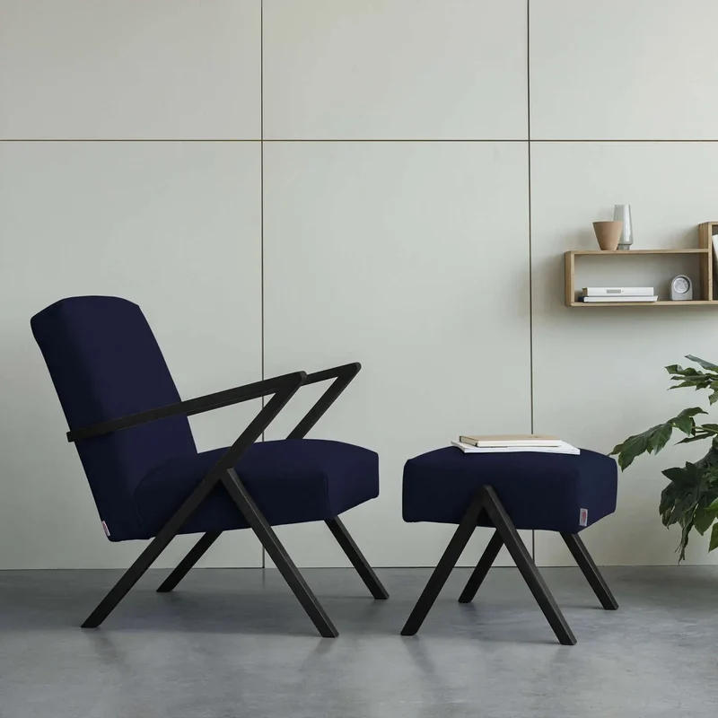 Retrostar Fußhocker - Wool Line