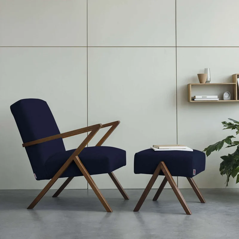 Retrostar Fußhocker - Wool Line