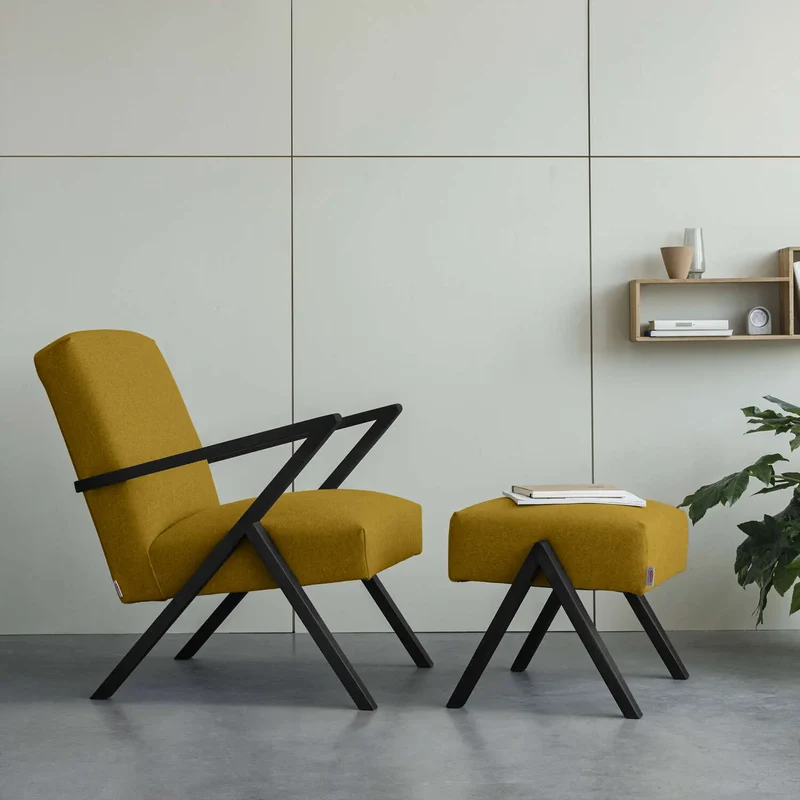 Retrostar Fußhocker - Wool Line