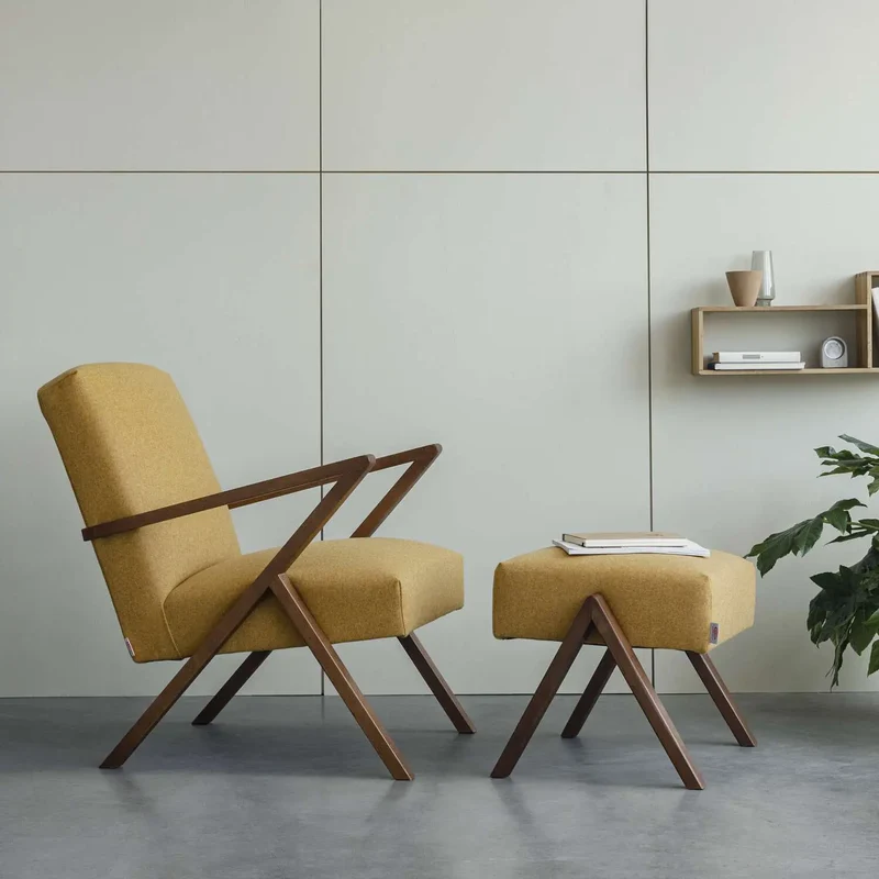 Retrostar Fußhocker - Wool Line