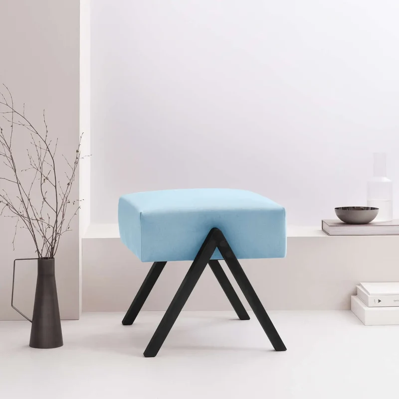 Retrostar Fußhocker - Velvet Line