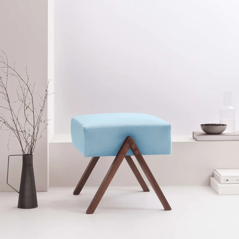 Retrostar Fußhocker - Velvet Line