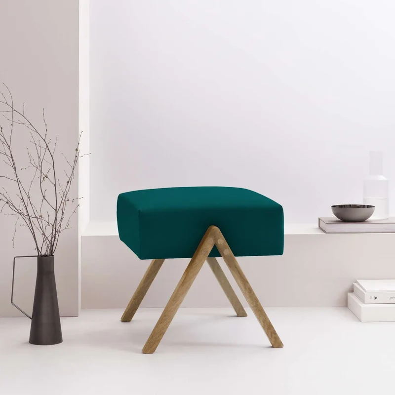 Retrostar Fußhocker - Velvet Line