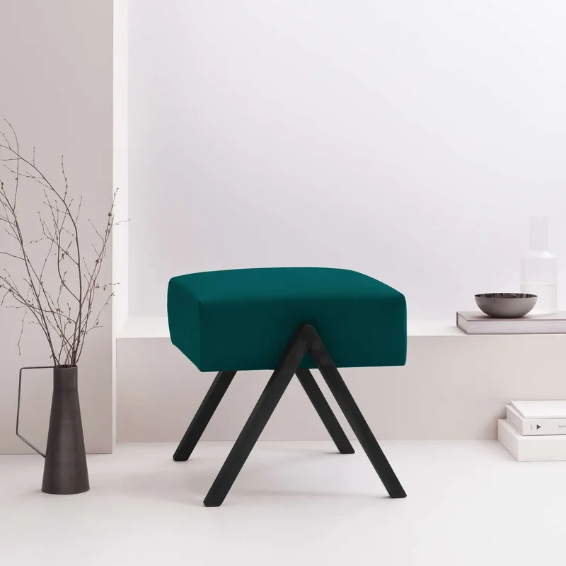 Retrostar Fußhocker - Velvet Line