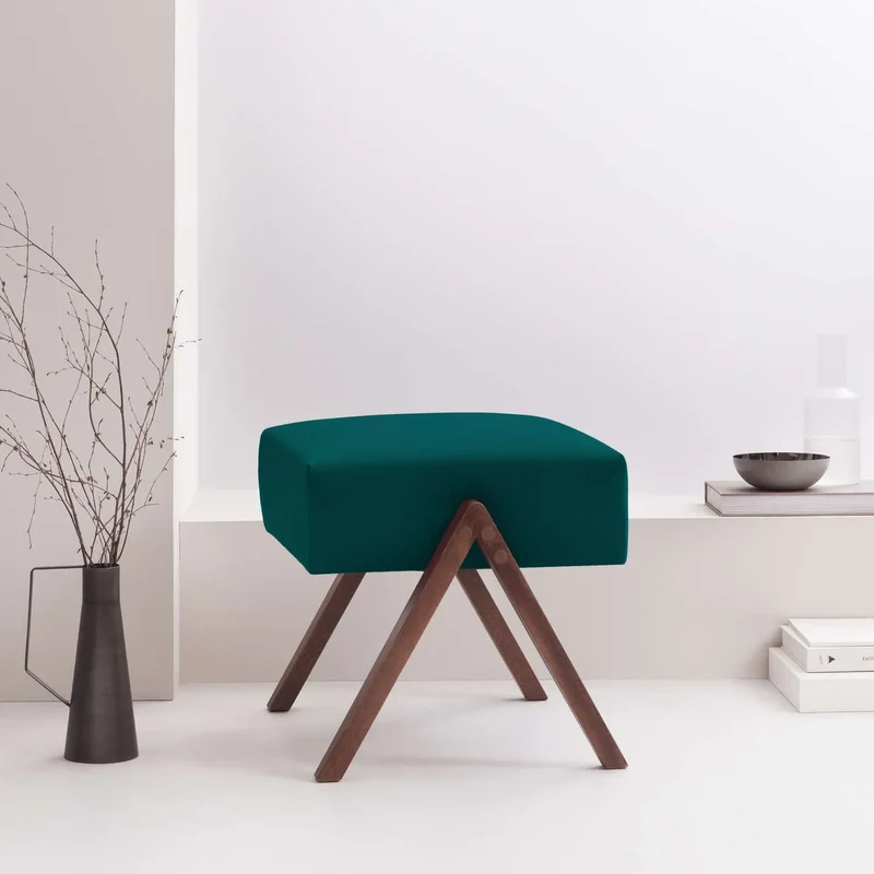 Retrostar Fußhocker - Velvet Line