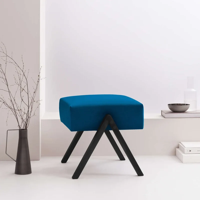 Retrostar Fußhocker - Velvet Line