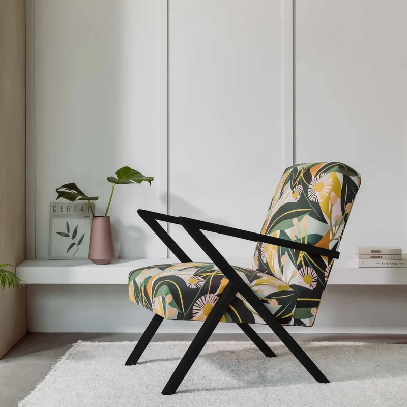 Retrostar Sessel - Spring Flower Yellow