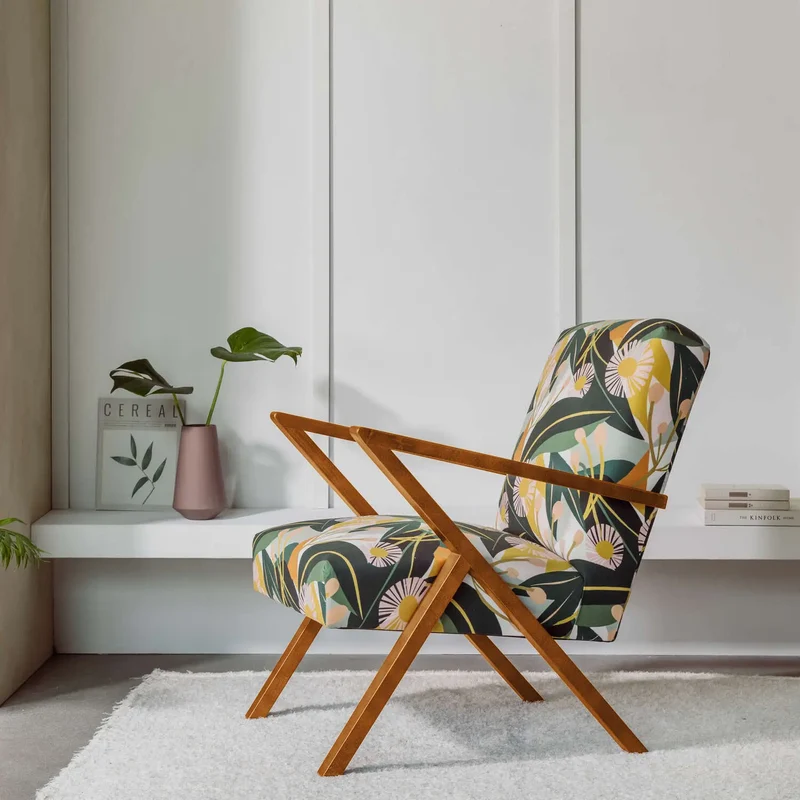 Retrostar Sessel - Spring Flower Yellow