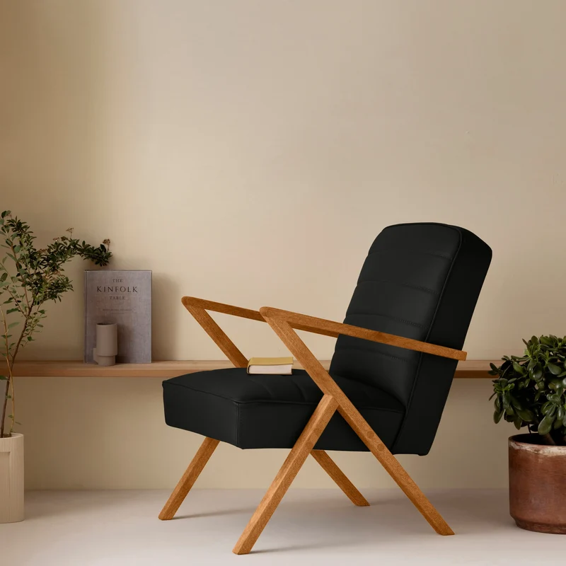 Retrostar Sessel - Leder Premium