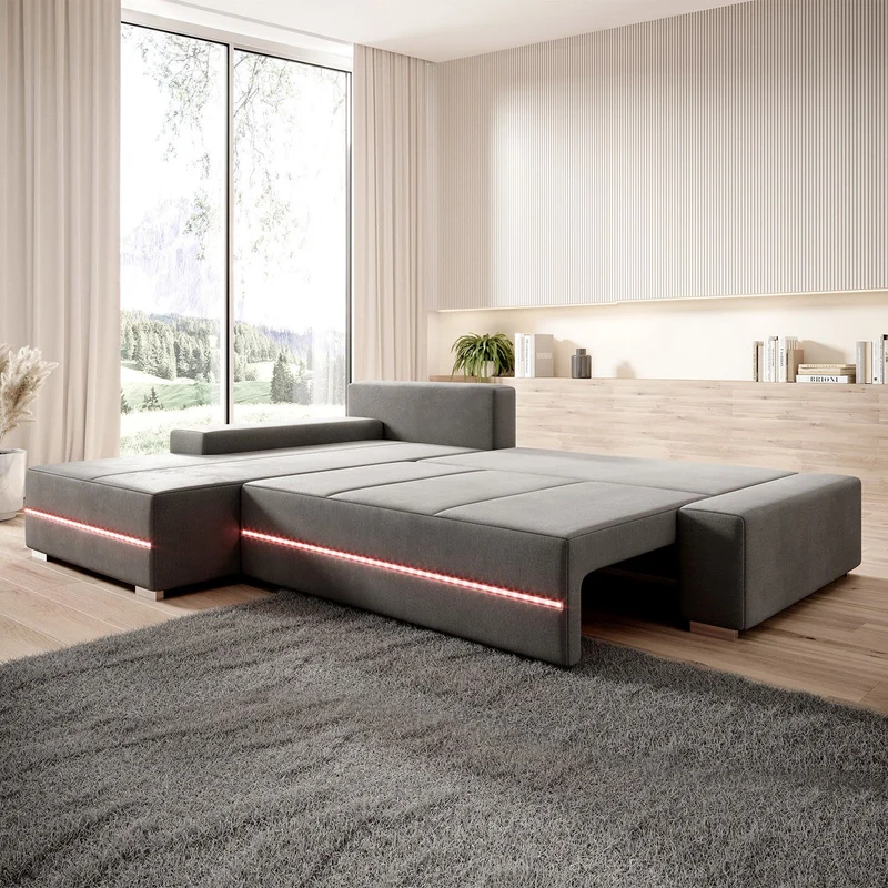 Sofa Davos mit LED