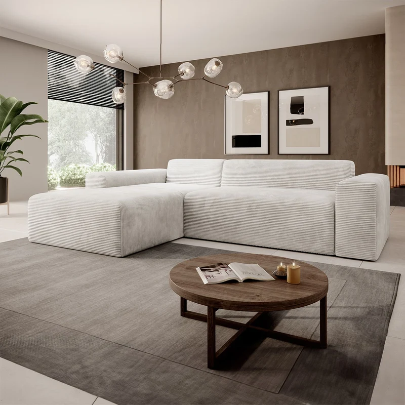 Sofa in L-Form Vals