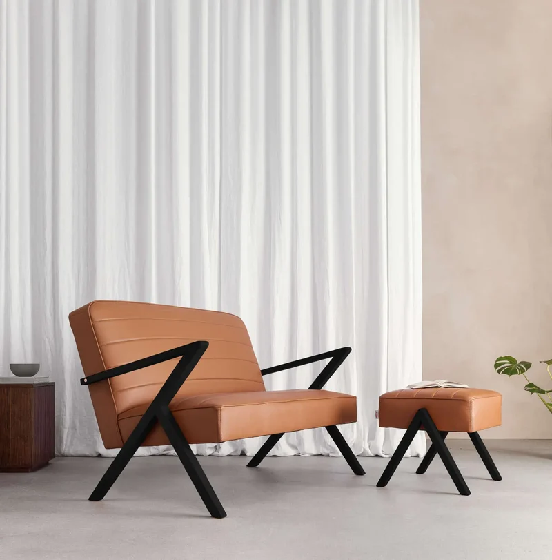 Retrostar 2er Sofa - Leder Premium
