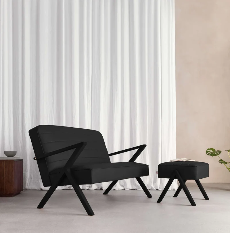 Retrostar 2er Sofa - Leder