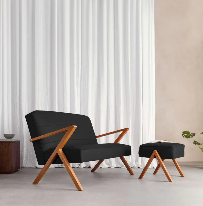 Retrostar 2er Sofa - Leder