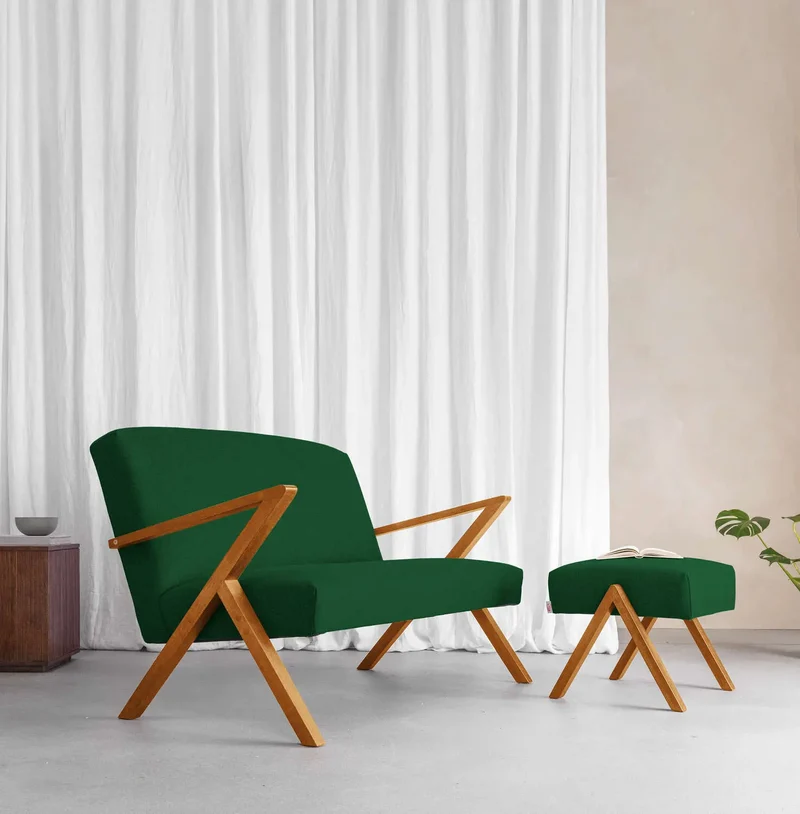Retrostar 2er Sofa - Wool Line