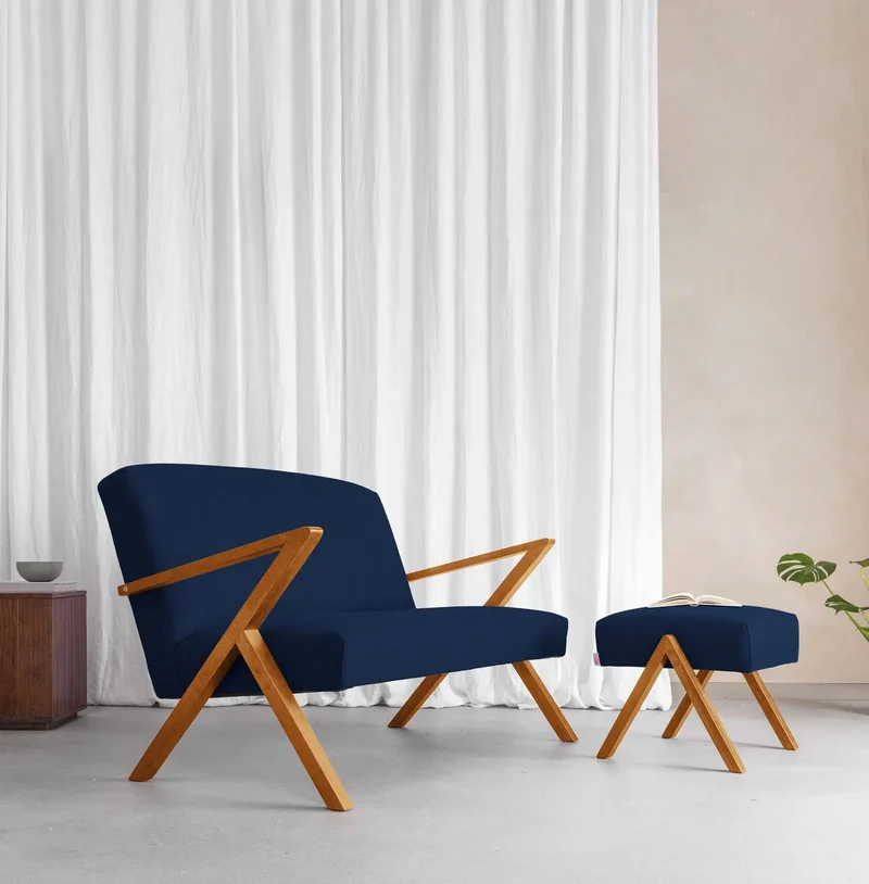 Retrostar 2er Sofa - Wool Line