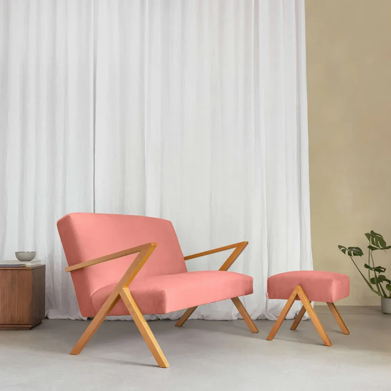 Retrostar 2er Sofa - Velvet Line