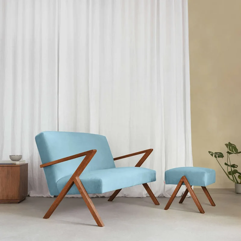 Retrostar 2er Sofa - Velvet Line