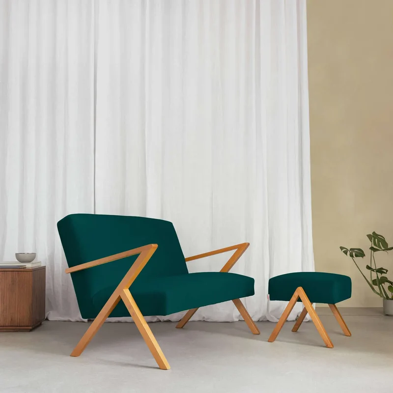 Retrostar 2er Sofa - Velvet Line