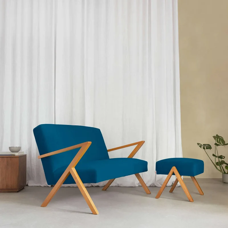 Retrostar 2er Sofa - Velvet Line
