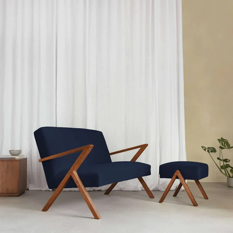 Retrostar 2er Sofa - Velvet Line