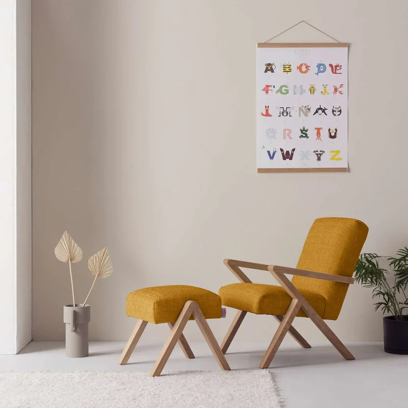 Kinder Retrostar Fußhocker - New Life