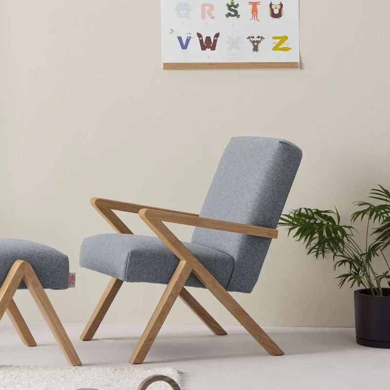 Kinder Retrostar Sessel - Wool Line
