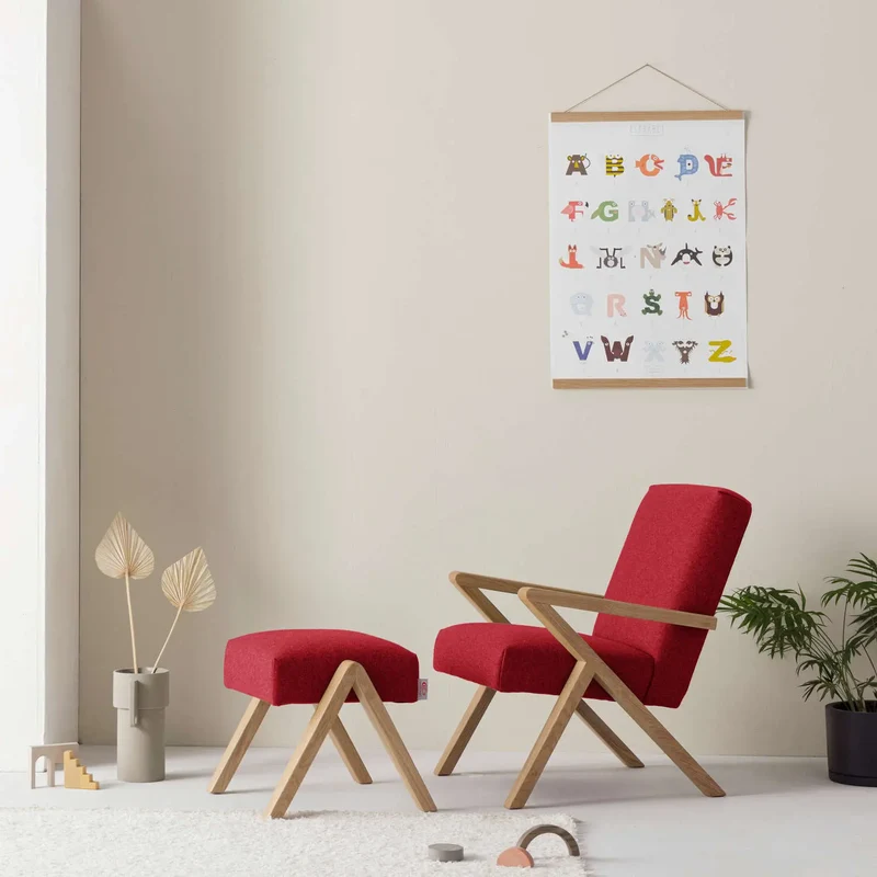 Kinder Retrostar Sessel - Wool Line