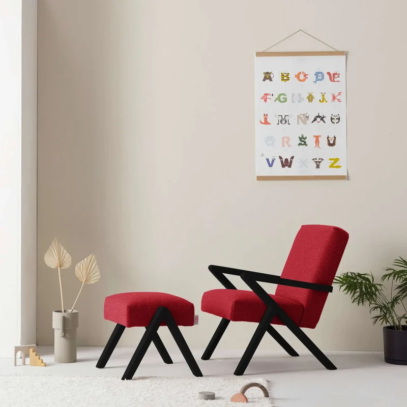 Kinder Retrostar Sessel - Wool Line