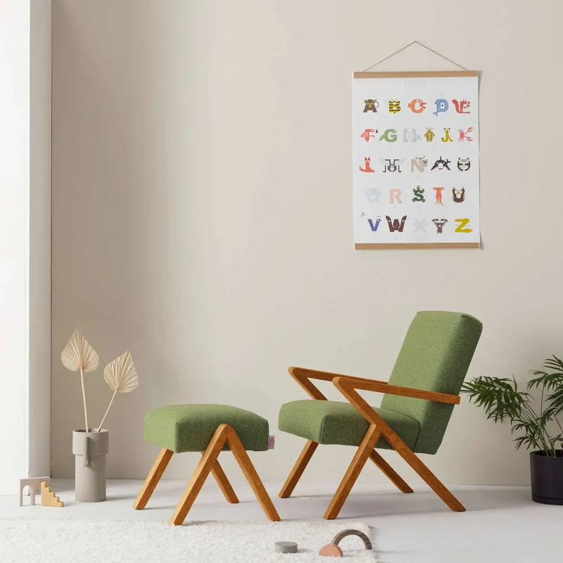 Kinder Retrostar Sessel - Wool Line