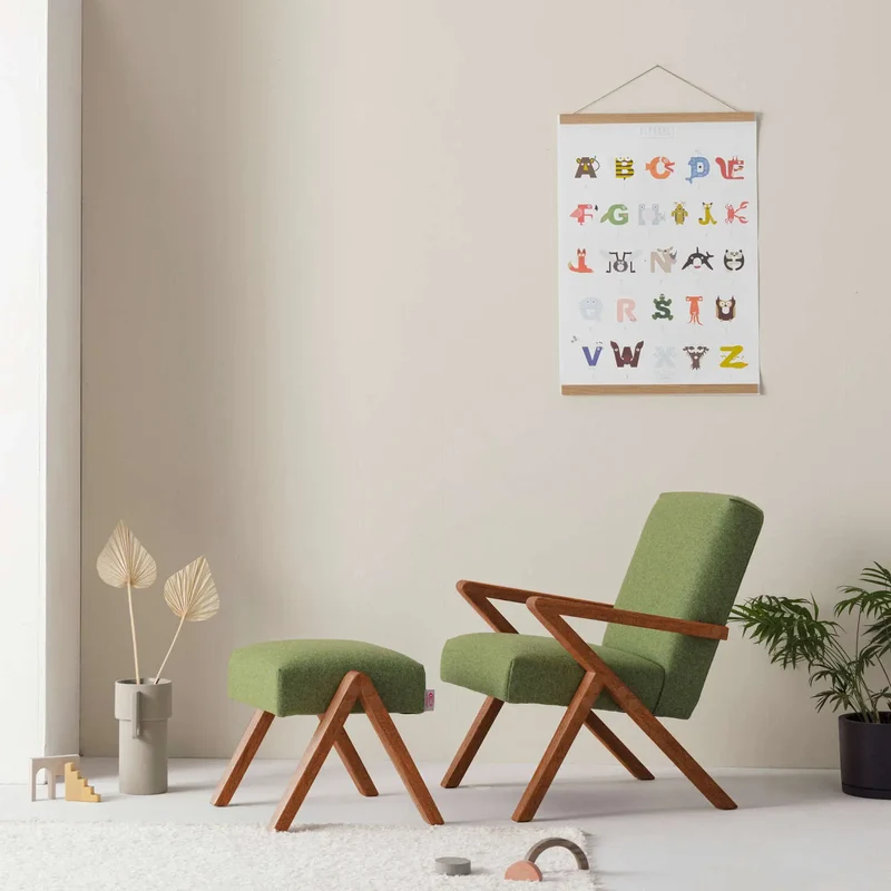 Kinder Retrostar Sessel - Wool Line