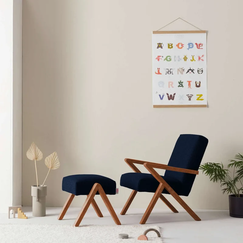 Kinder Retrostar Sessel - Wool Line