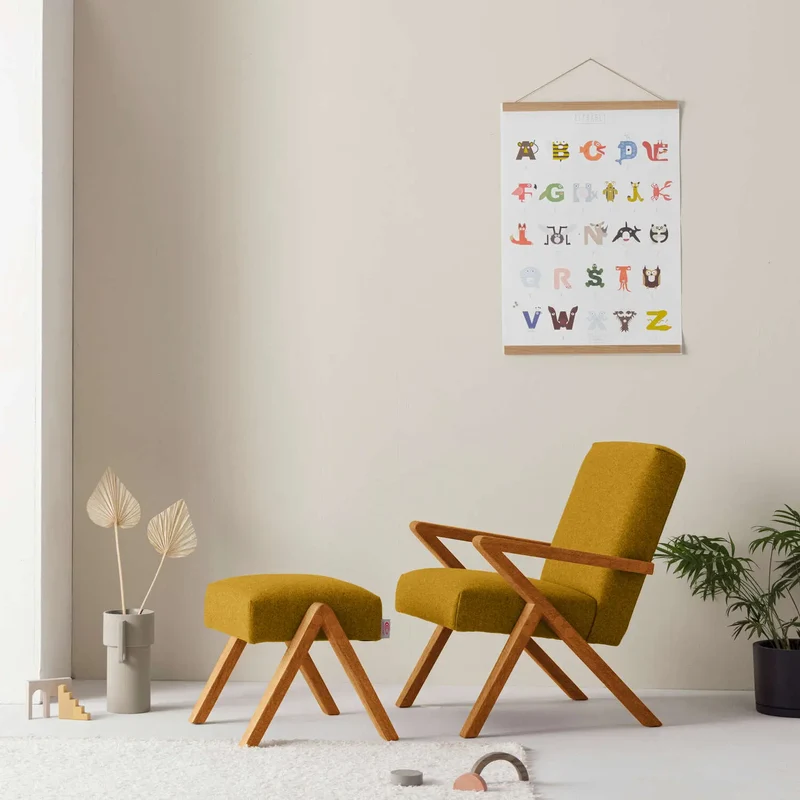 Kinder Retrostar Sessel - Wool Line