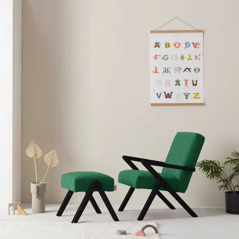 Kinder Retrostar Sessel - Wool Line