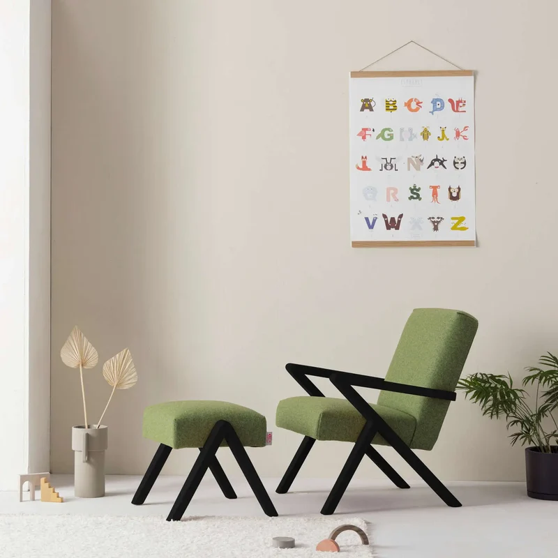 Kinder Retrostar Sessel - Wool Line