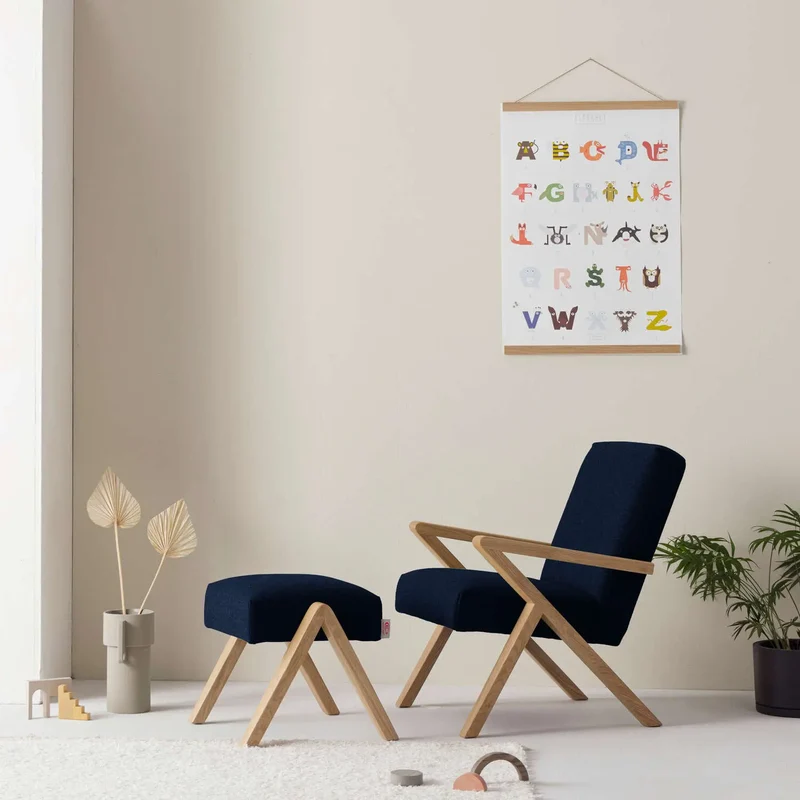 Kinder Retrostar Sessel - Wool Line