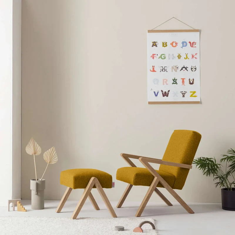 Kinder Retrostar Sessel - Wool Line