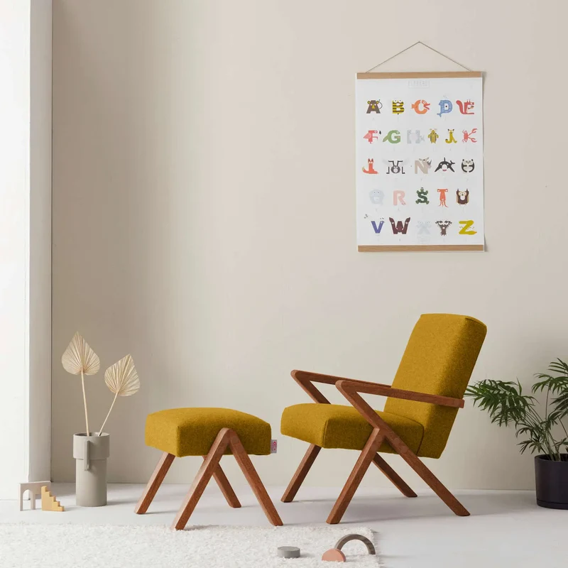 Kinder Retrostar Sessel - Wool Line