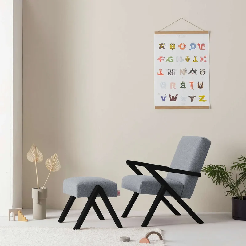 Kinder Retrostar Sessel - Wool Line