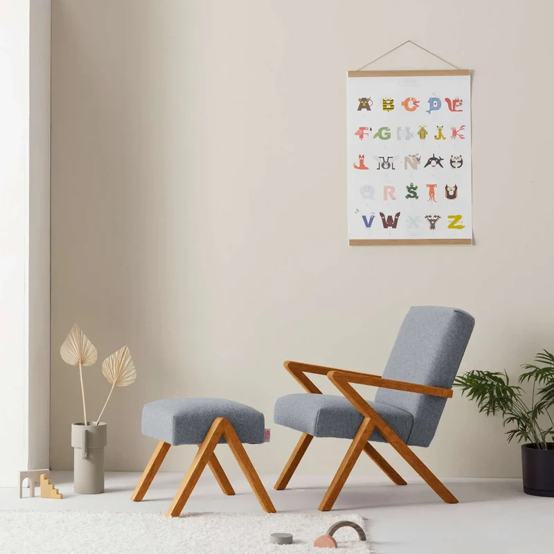 Kinder Retrostar Sessel - Wool Line