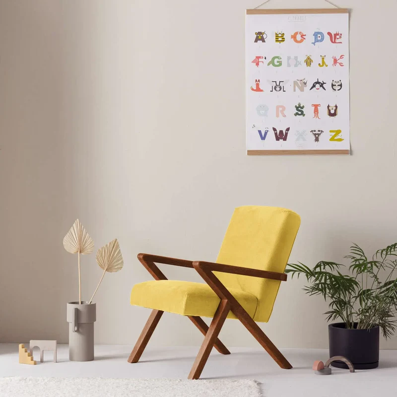 Kinder Retrostar Sessel - Velvet Line