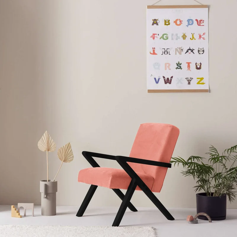 Kinder Retrostar Sessel - Velvet Line