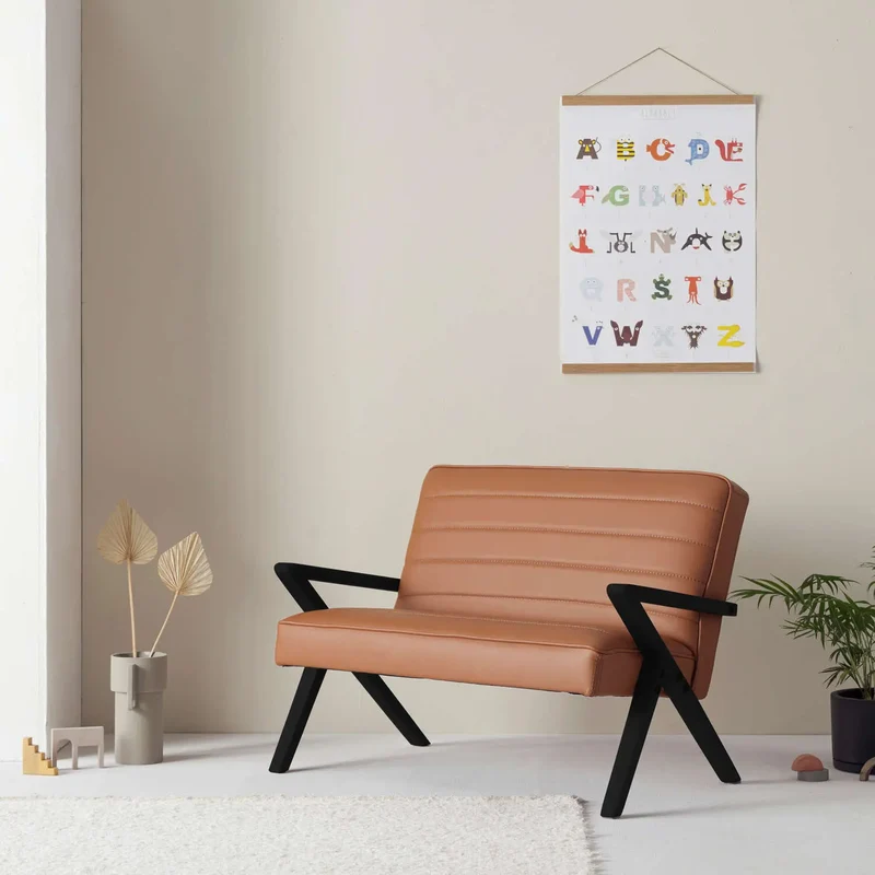 Kinder Retrostar 2er Sofa - Leder Premium