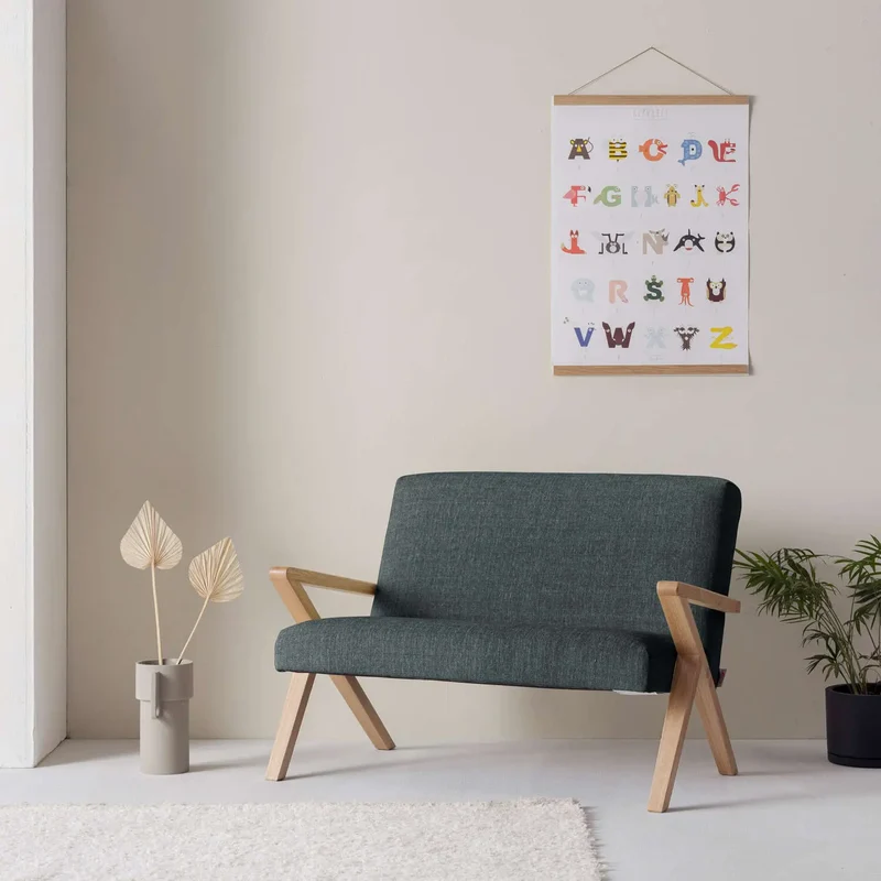 Kinder Retrostar 2er Sofa - New Life