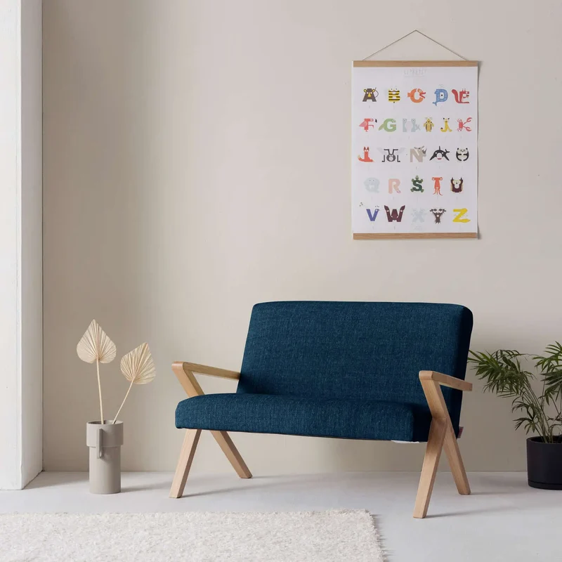 Kinder Retrostar 2er Sofa - New Life