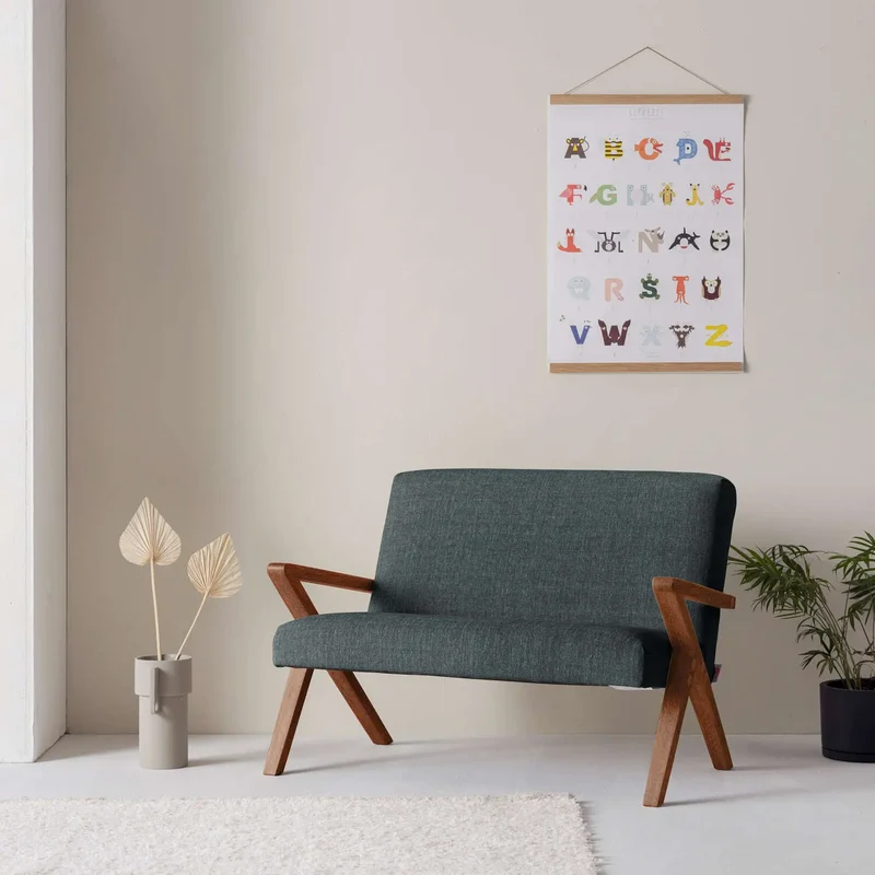 Kinder Retrostar 2er Sofa - New Life