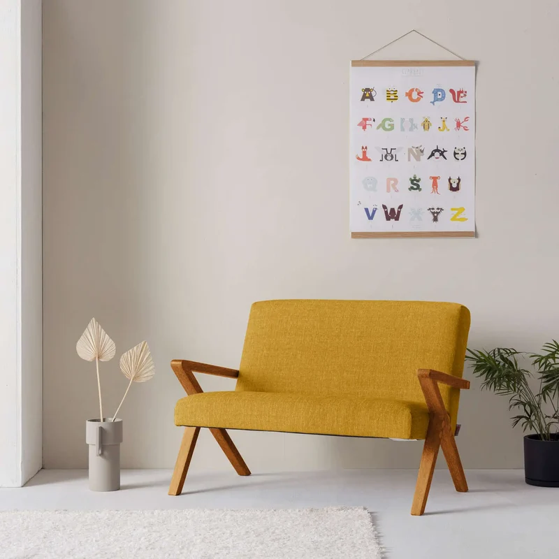 Kinder Retrostar 2er Sofa - New Life